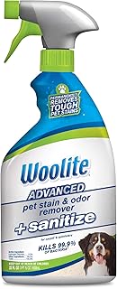 Woolite Advanced Pet Stain & Odor Remover + Sanitize, 11521 (22fl oz)