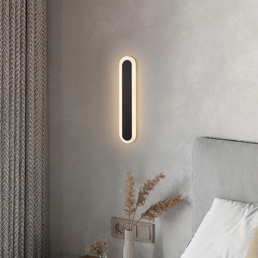 Warmiehomy Outdoor Wall Lights, Aluminium & Acrylic LED Wall Lamp, IP67 Waterproof Outside Lights - Image 3