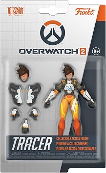 Funko Action Figure Overwatch 2 - Tracer 3.75 - قابلة للتجميع - فكرة هدية - بضائع رسمية - للأولاد والبنات والأطفال والكبار - عشاق ألعاب الفيديو