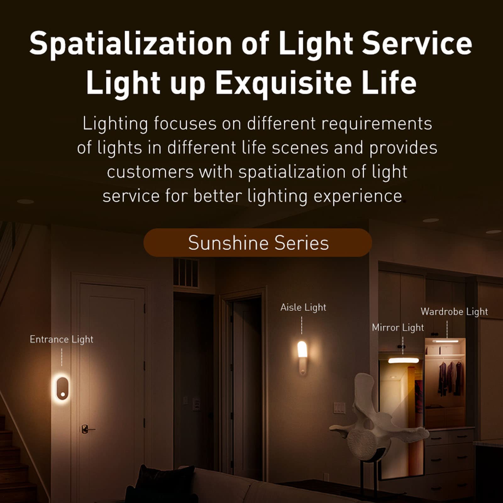 Luz De Noche Magnética LED,Luz De Emergencia De Ahorro Energía Recargable USB De Inducción del Cuerpo Humano, Lámpara De Pared De Lectura Junto Cama del Dormitorio del Pasillo,Natural Light
