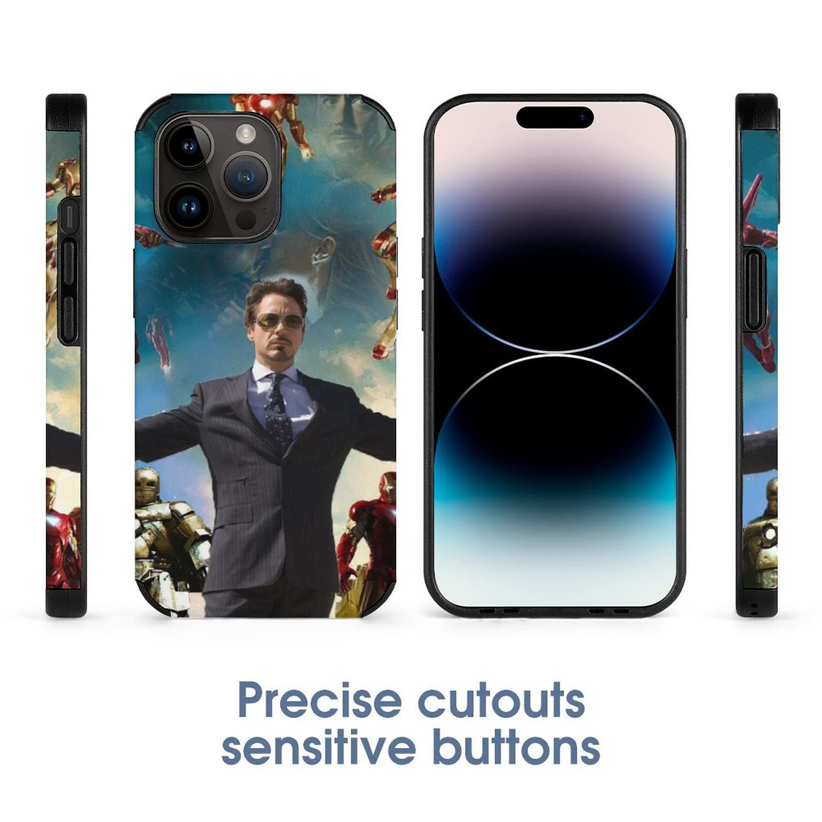 Amazon.co.jp: アイアンマン iPhone14 対応 ケース iphone 14 Pro/max
