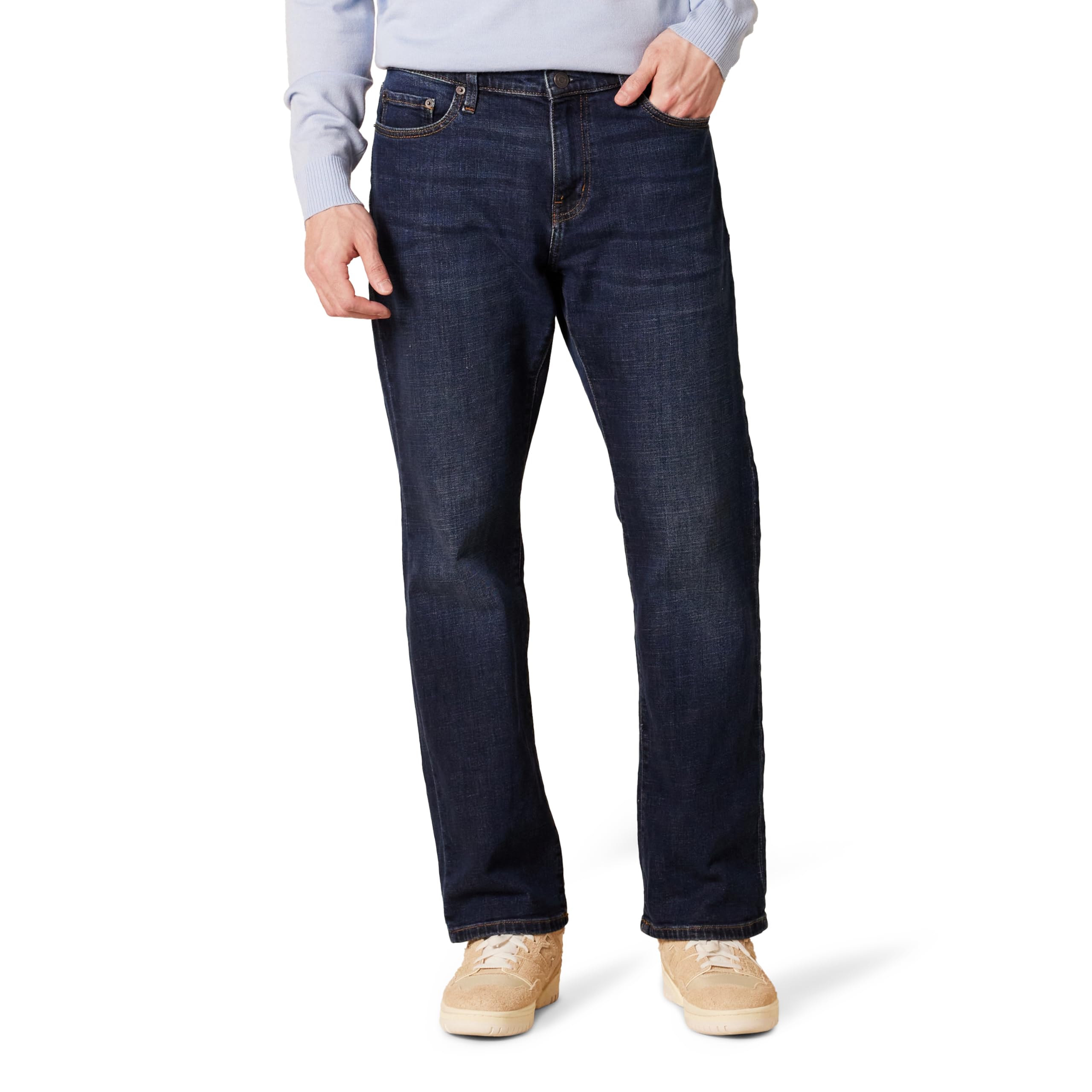 Amazon Essentials Jeans dritti con taglio bootcut - colori fuori produzione Uomo