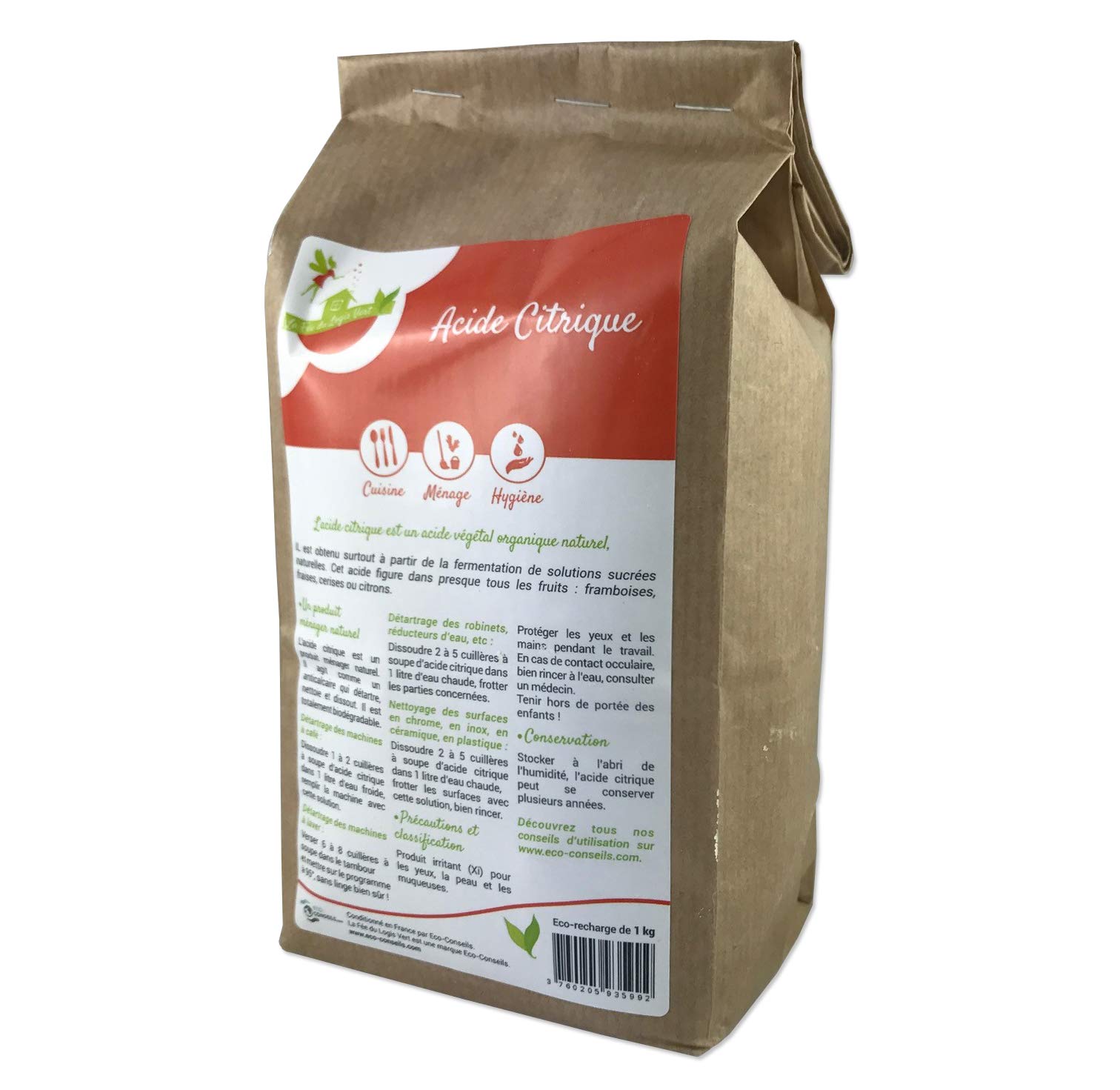 Acide Citrique, 1 Kg