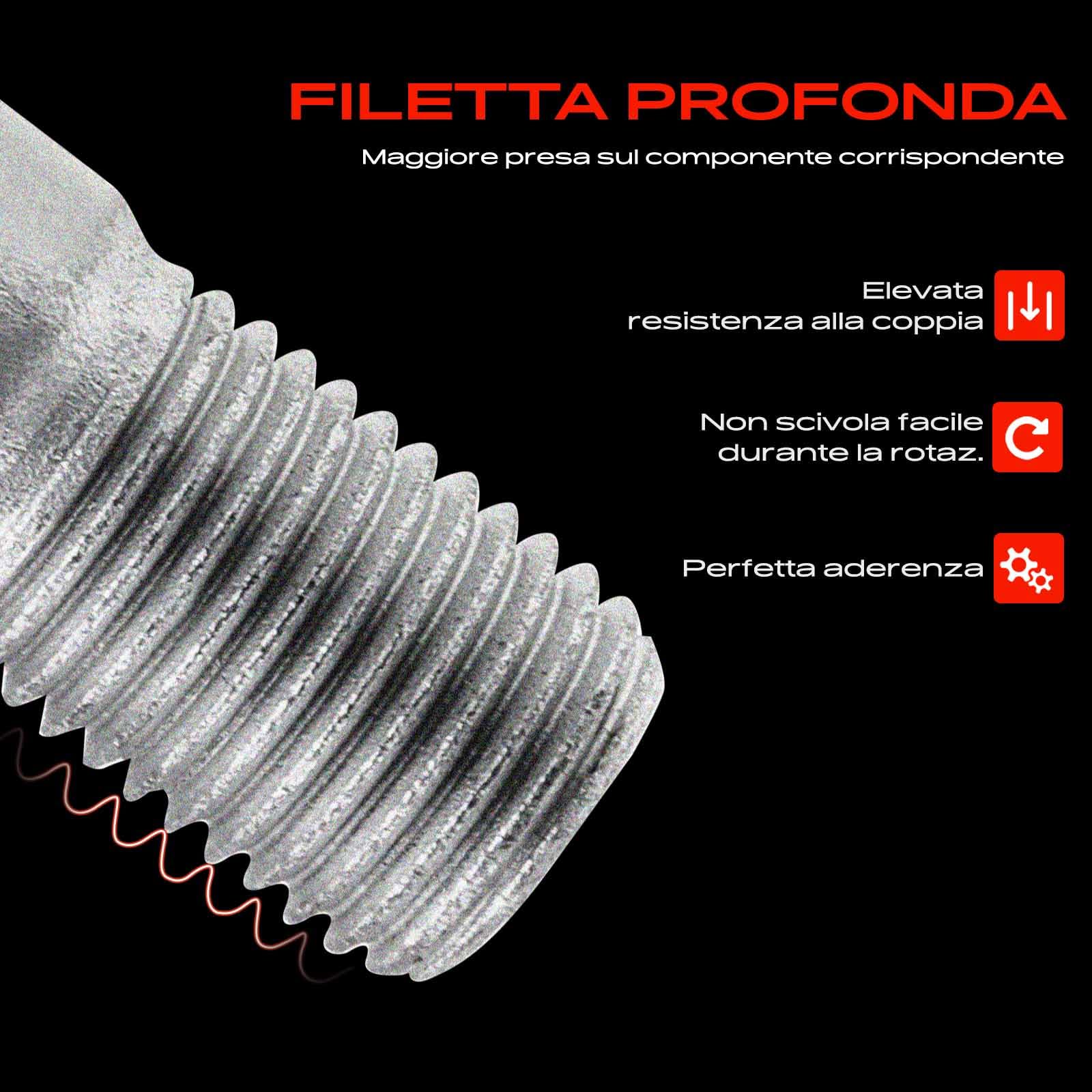 Frankberg 20x Bulloni per ruota Vite ruota M14x1.5 Compatibile con W461 W463 X164 X204 W164 V251 W251 W140 W220 C140 C215 1991-2025 A0009905307