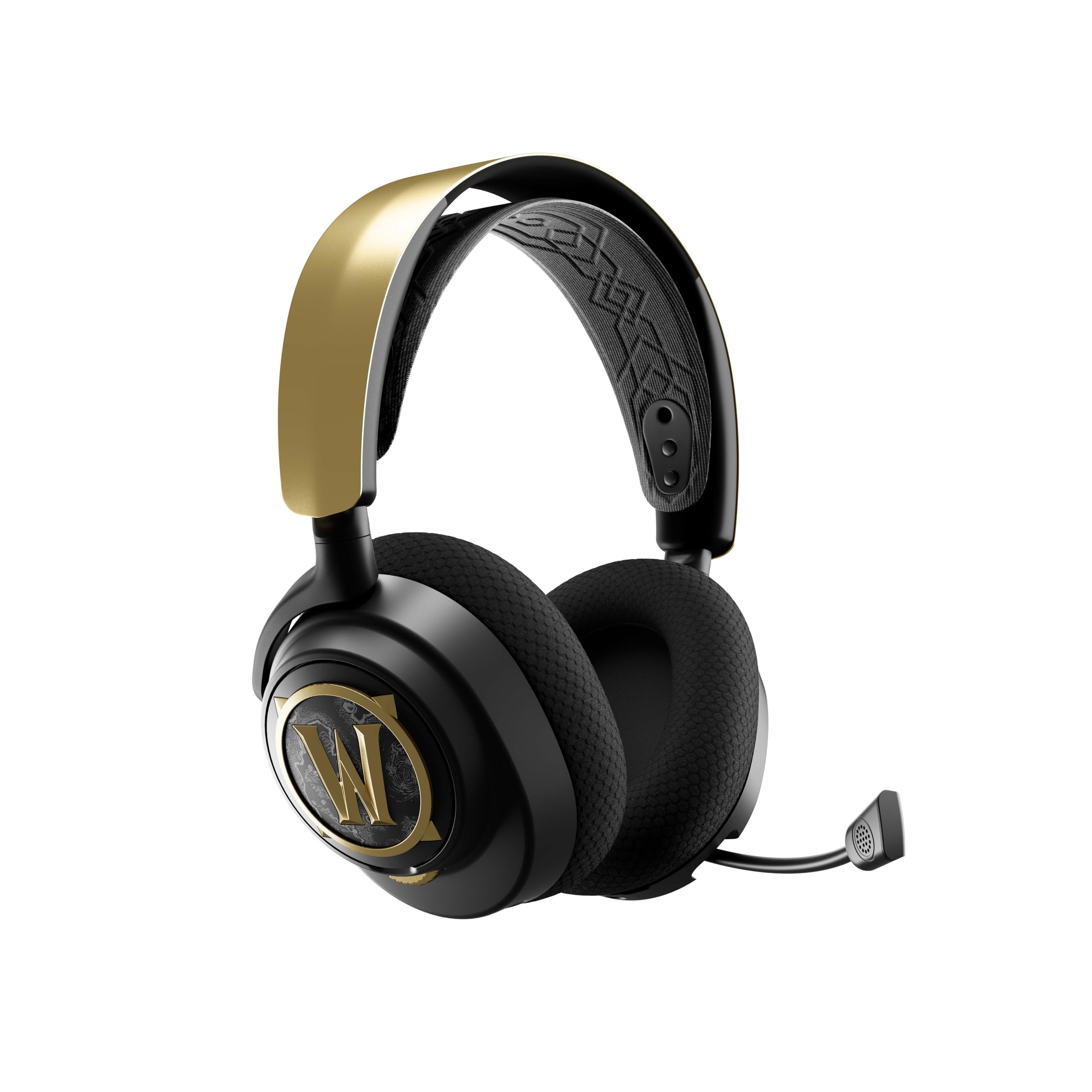 SteelSeries Arctis Nova 7 - Casque sans Fil Multi-Plateforme - World of Warcraft Edition - Objets en Jeu Inclus - 2,4 GHz + Bluetooth mixable - Batterie USB-C 38h - PlayStation, PC, Switch