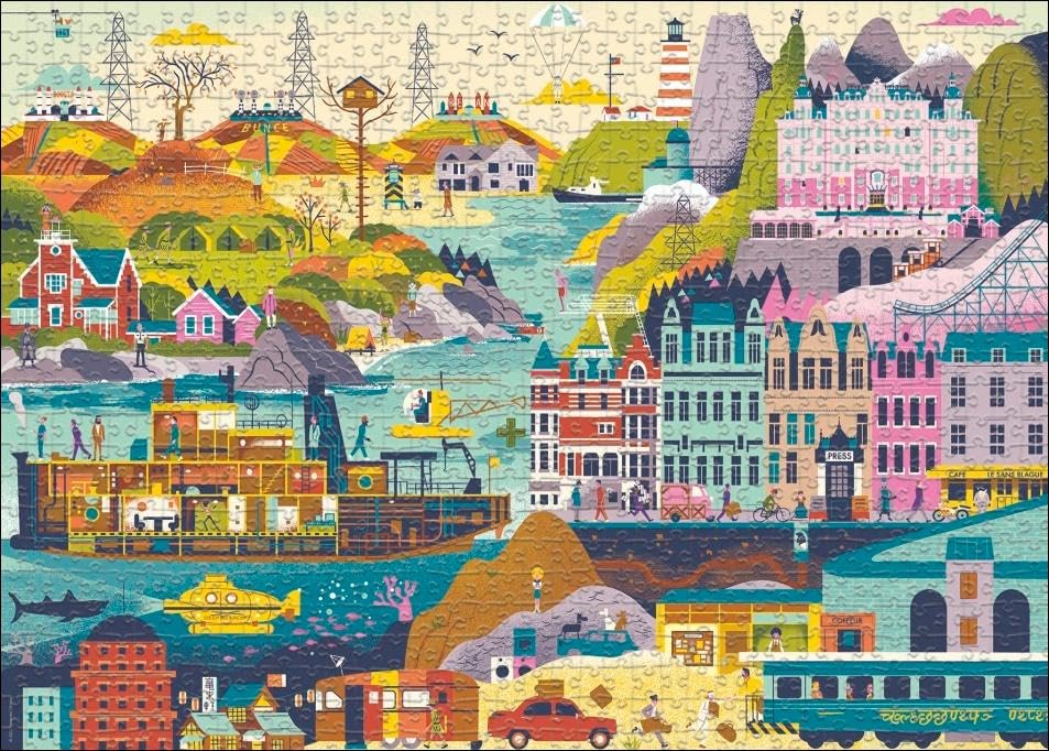 Accidentally Wes Anderson 1000-pc Puzzle