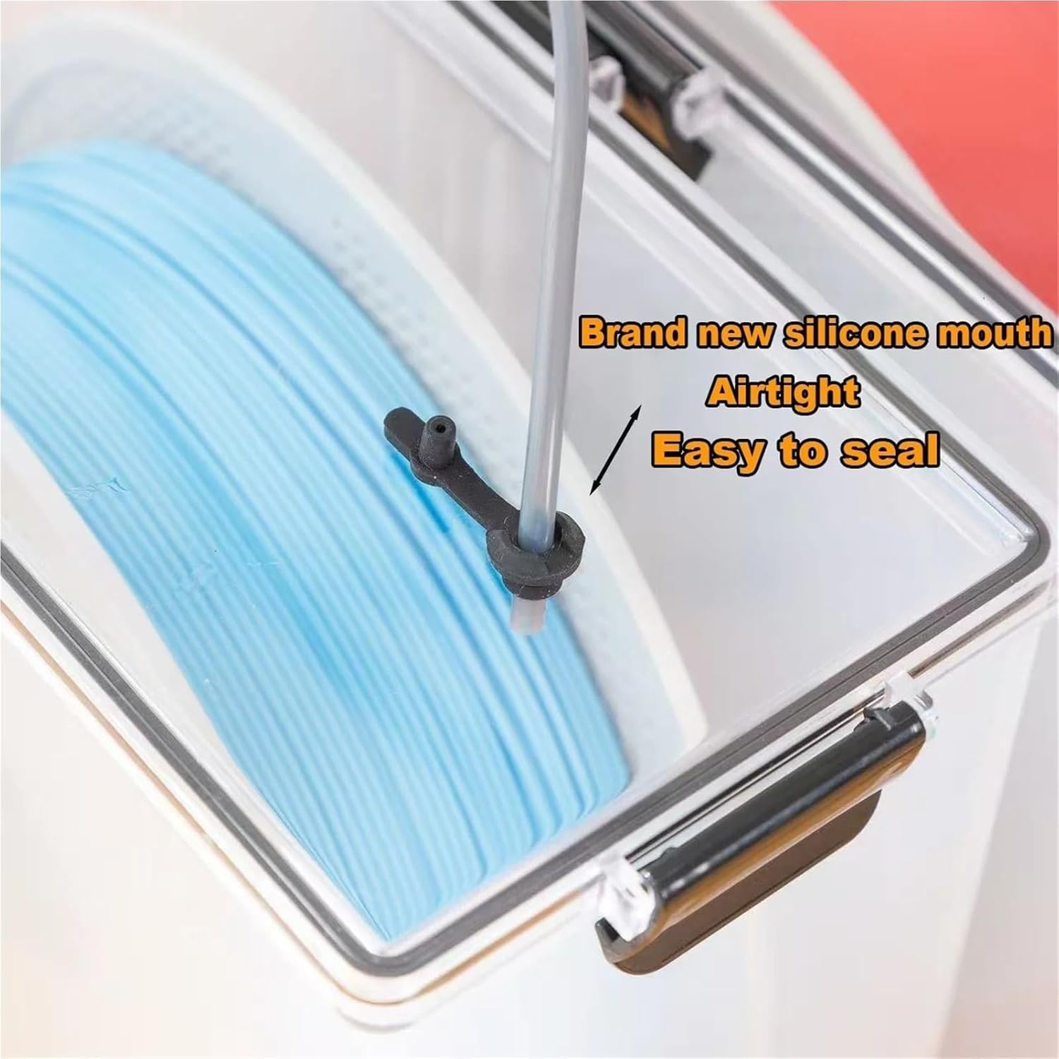 3D Printing Filament Storage Box – Airtight Sealed Container for 1KG Filament Spools, PA Nylon, PLA, PVB, PETG,