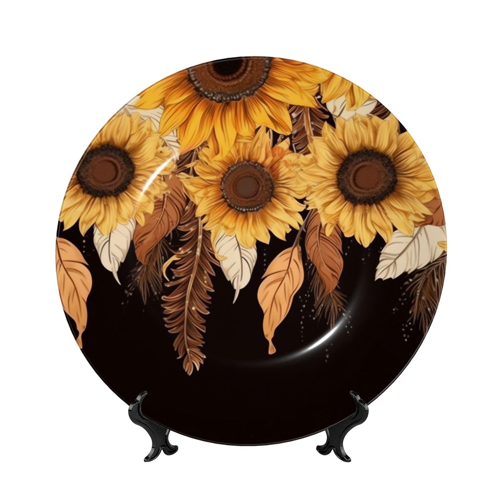 Assiette porcelaine murale pour habiller un mur vide bureau
