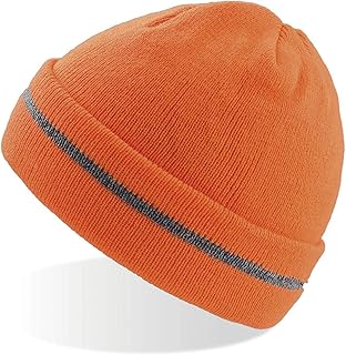 Herren Warnschutz-Mütze Beanie reflektierend