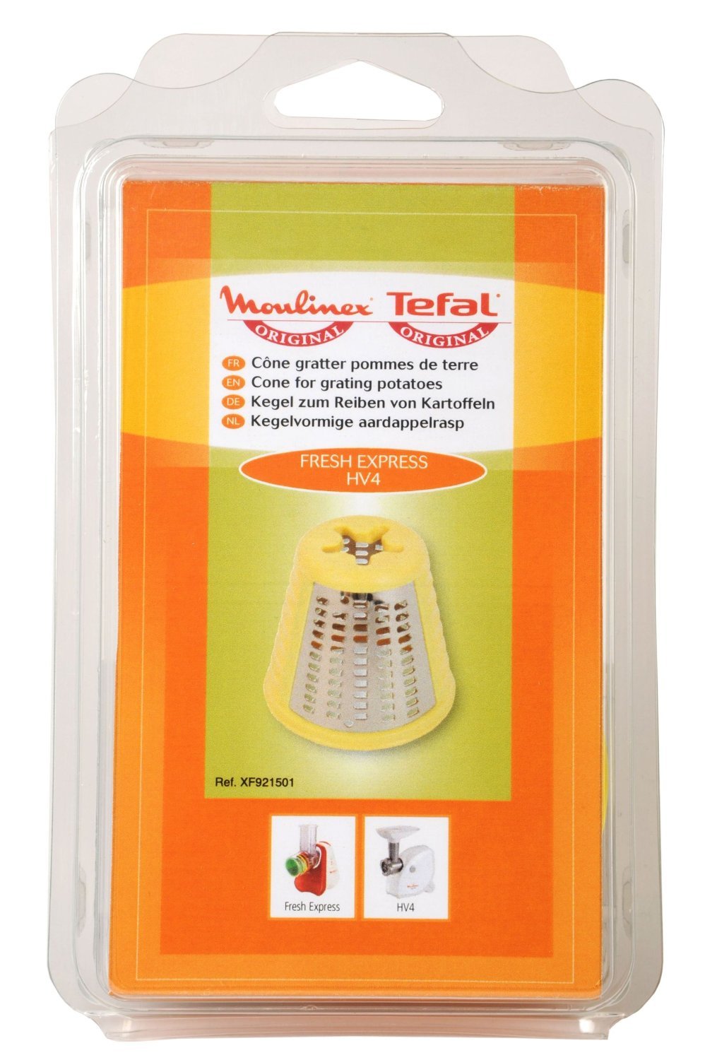 Moulinex XF921501 Fresh Express Cone-Shaped Potato Grater