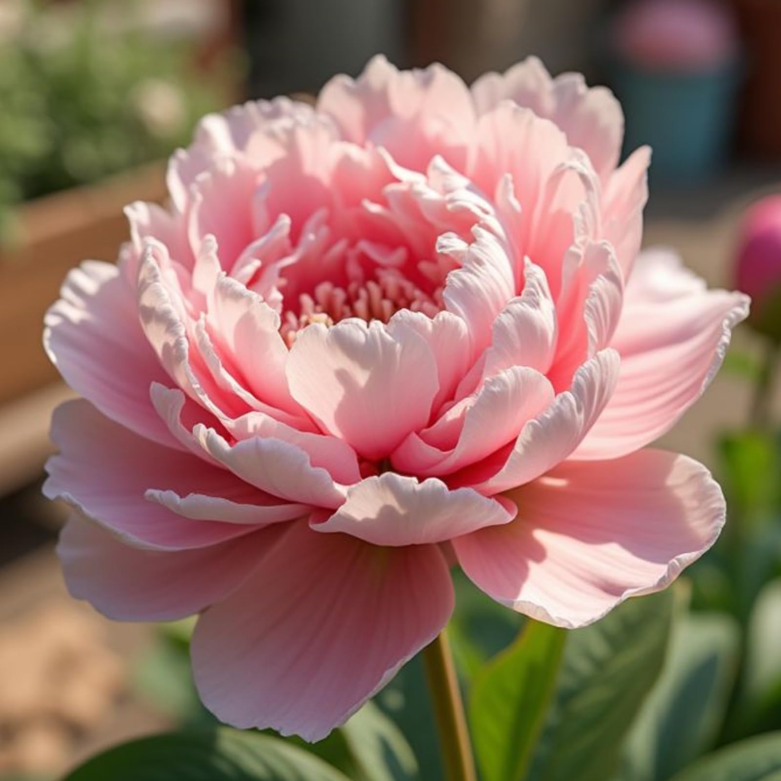 Perennial Peony Bulbs/Grows Well in Containers/Natural Organic/Excellent Display Indoor Perennial Balcony Garden Bulbs-B-1 Bulb