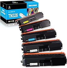 LeciRoba TN-326 per Brother TN326 TN-326 TN321 TN-321 toner per Brother HL-L8250CDW HL-L8250CDN HL-L8350CDW HL-L8350CDWT MFC-L8600CDW MFC-L8650CDW MFC-L8850CDW DCP-L8400CDN DCP-L8450CDW (5 confezione)