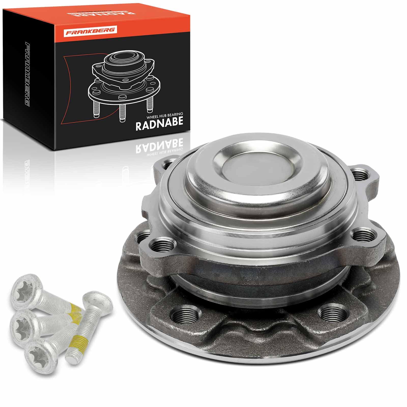 Frankberg Kit de cojinete de rueda delantera con anillo magnético ABS