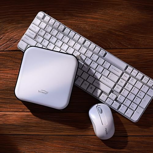 Miniatura 55 de Billetera para CD y DVD, capacidad de 32 unidades, soporte para funda de DVD y CD para automóvil, disco de almacenamiento portátil de DVD/VCD, funda