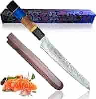 切付　反り付き　刺身包丁　筋引き 切付筋引27cm 堺菊守 モリブデン和式 II JN-1227 刃渡270mm