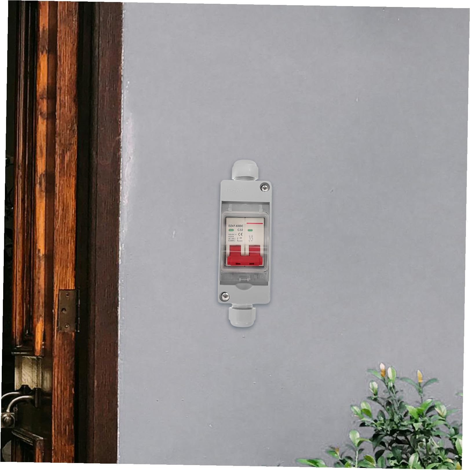Anschlussdose für Solarmodul Dc500v Ip65 aus Kunststoff