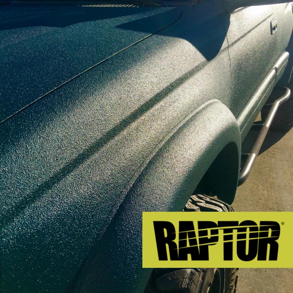 U-POL Kit RAPTOR® Rivestimento Protettivo Tintabile, TINTEGGIABILE, Kit 4 Bottiglie con Indurente, 3.8 Litri, Resistente a UV, Ruggine e Corrosione