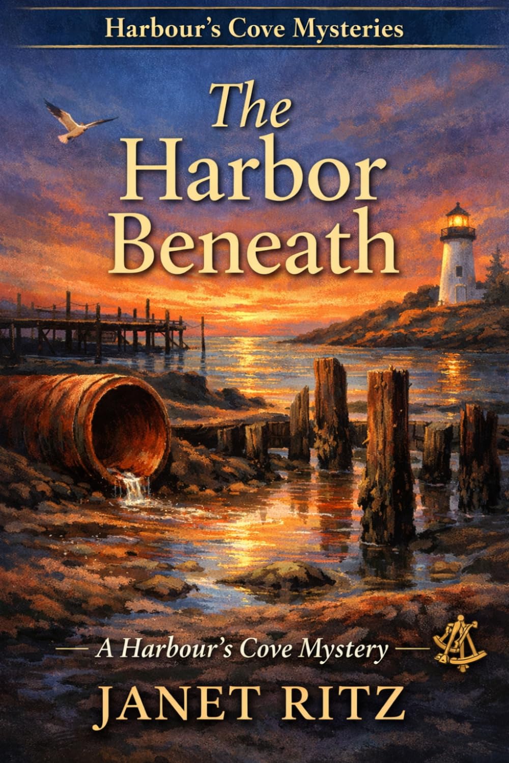 The Harbor Beneath: Book 6 of Harbour’s Cove Mystery: A Coastal Conspiracy of Hidden History, Institutional Secrets, and Small-Town Power