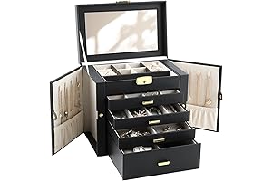 V-LAFUYLIFE Jewelry Box for Women: Keep Your Treasures Organized and Stylish