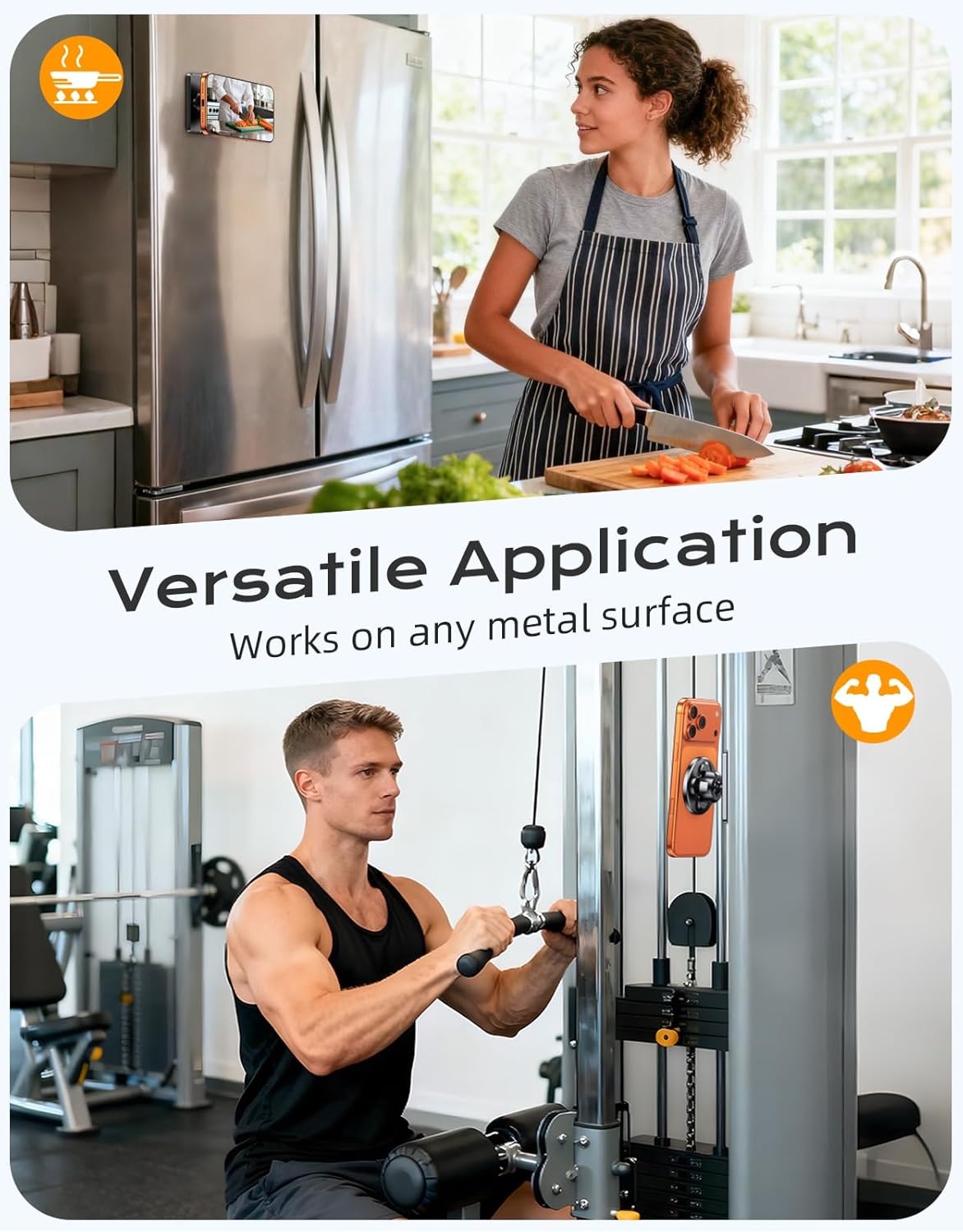 Magnetic Golf Cart Phone Holder, Strong Magnet Compatible with MagSafe iPhone 17-12 and Android, Golf Gifts for Men Women Golfers Dad Husband Him, Golf Accessories Fits EZGO Club Car Yamaha - Image 7