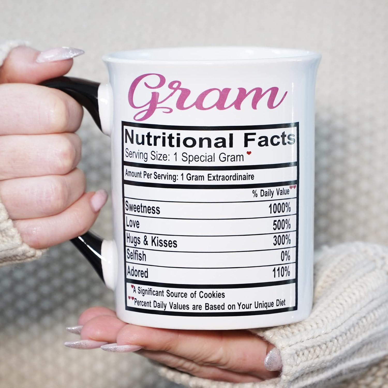 Cottage Creek Ceramic Coffee Mug 16 oz - Birthday Gifts for Women, Home Decor, Gram Coffee Cup, Kitchen Essentials, Gifts for Women, Mom Gifts, Grandma Cup, Cute House Decor and Practical Gift - Image 6