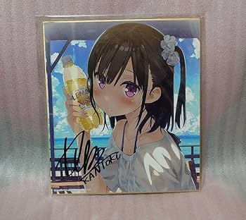 カントク先生 直筆サイン色紙 ≪直筆サイン≫【カントク】カントク Rough & LineArt 軸中限定