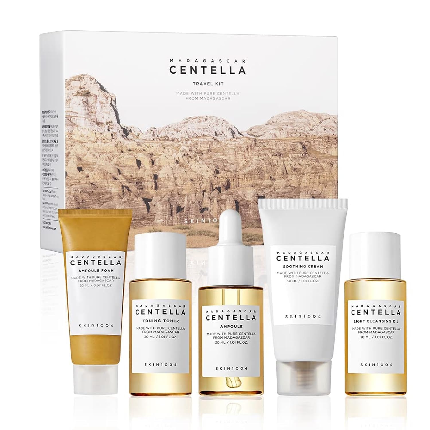 化粧水・ローション・トナー Skin1004 Skincare Set Amazon.com: SKIN1004 Madagascar Centella Travel Kit, Toner
