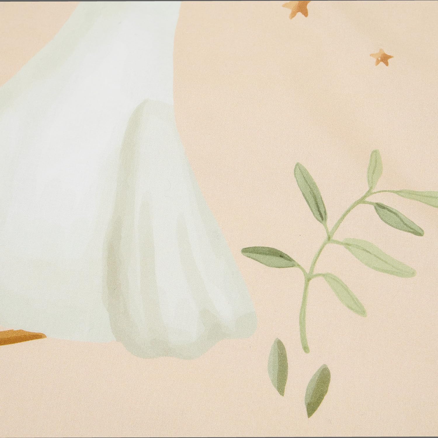 Little Dutch Bettwäsche Kinderbettwäsche für Kinder (100x140 cm + 40x60 cm) Little Goose - Newborn Naturals beige