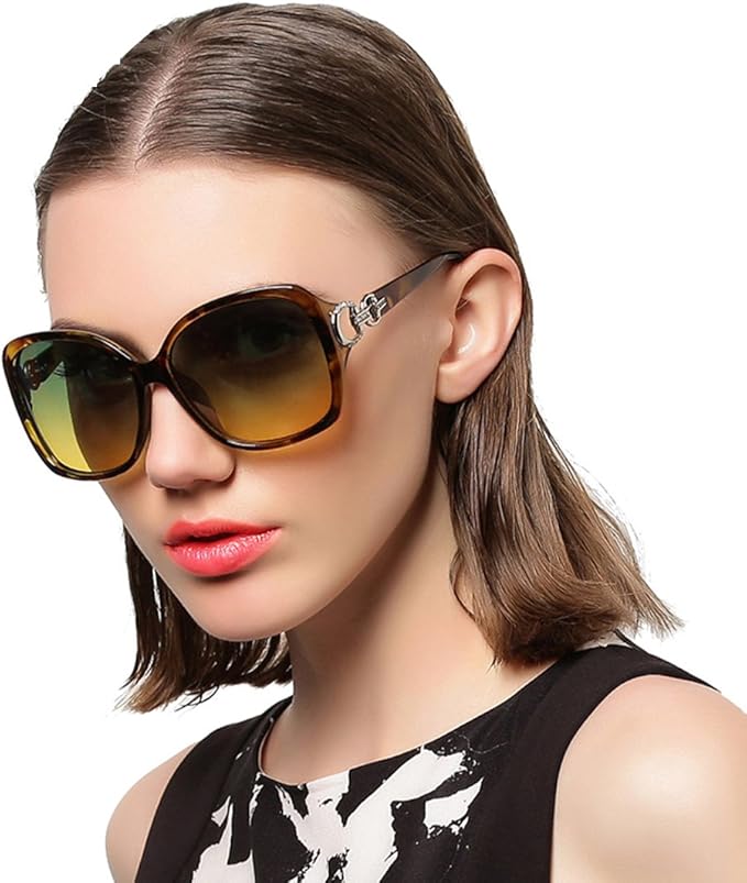 RAKISH Nighttime Anti Glare Relieve Visual Fatigue Driving Glasses Elegant and Fashionable Best