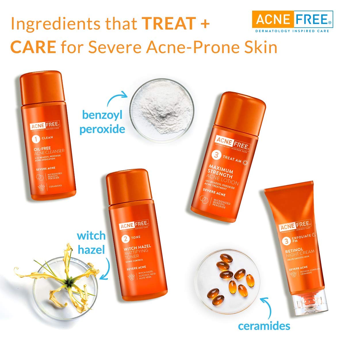 AcneFree 24 Hour Severe Acne Clearing System 1 kit Pack of 2 product thumbnail 6