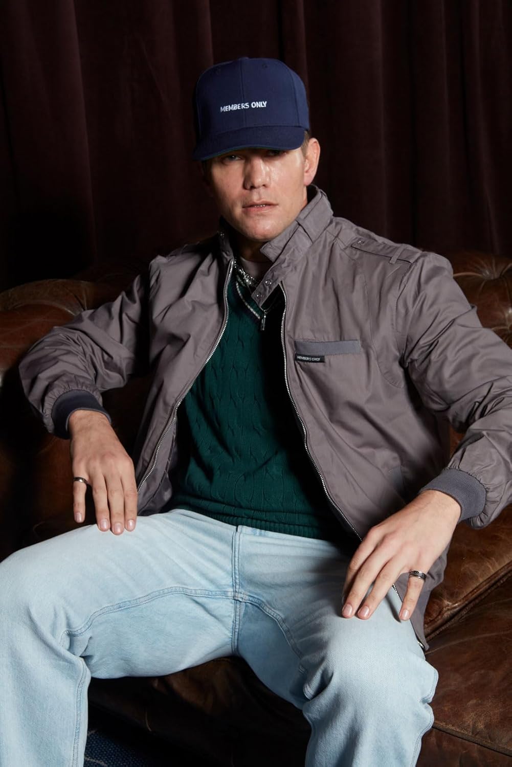 Members Only Original Iconic Racer Jacket for Men | Slim Fit | - Image 3