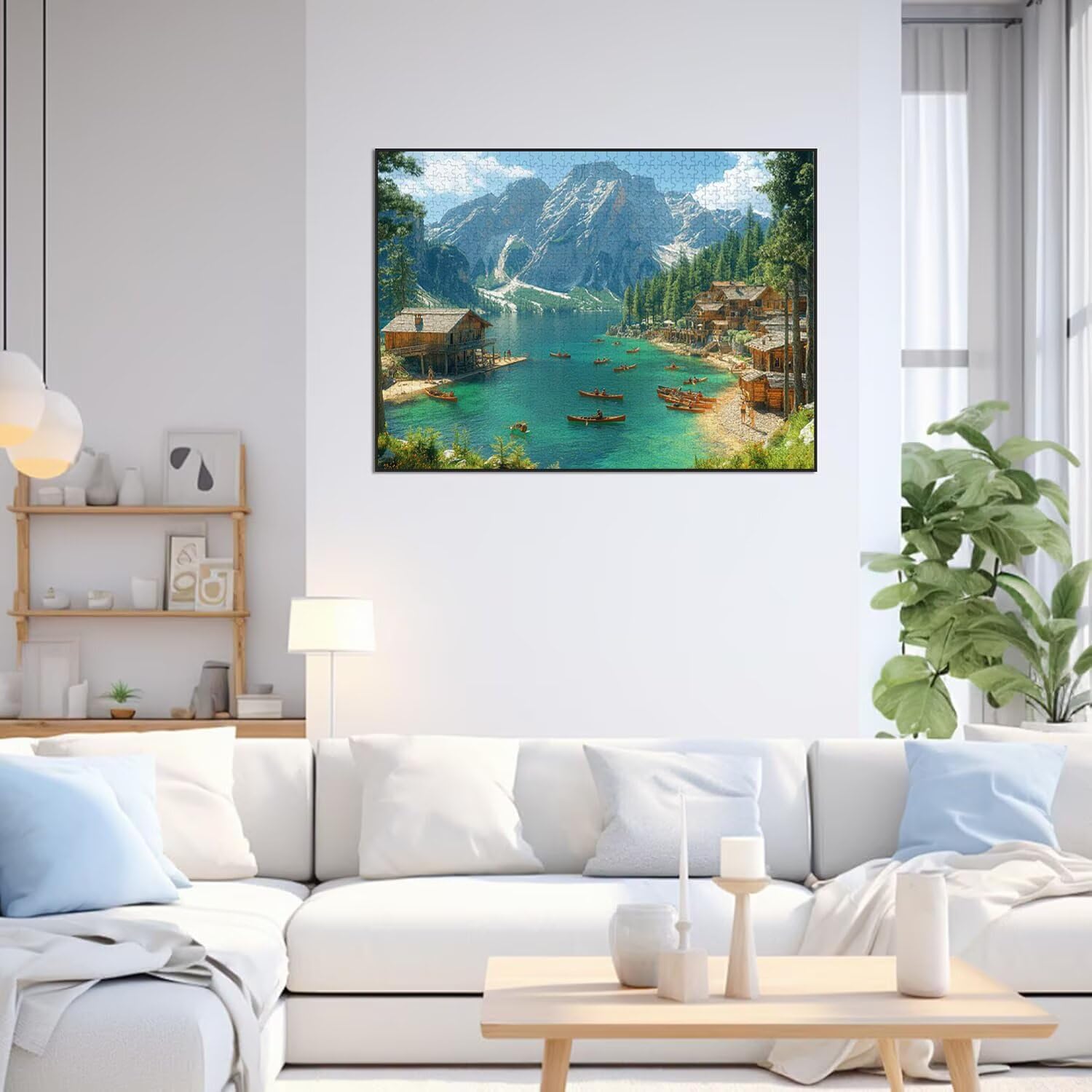 Puzzle 6000 Pezzi montagna Puzzle Classici per Gioco Familiare, n-742