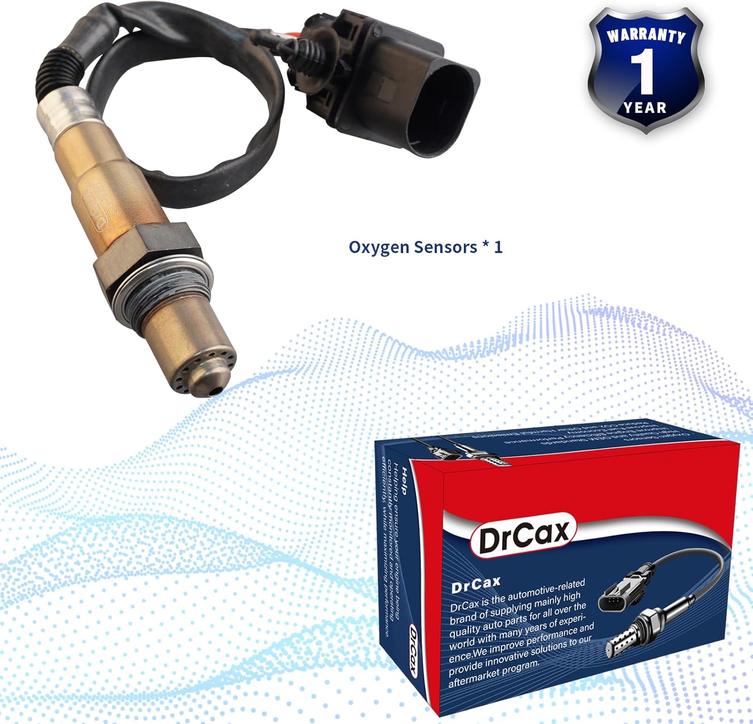 Oxygen O2 Sensor Upstream Heated Air Fuel Ratio 234-5097 234-5113 Compatible with Ford E-350 F-250 F-350 Edge Escape Replace 250-25034 250-25049 350-35040 350-35046