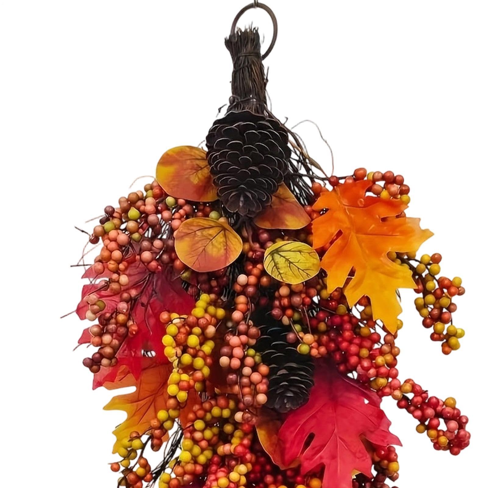 Festone A Autunnale Ghirlanda Artificiale Decorativa Fatta A Mano