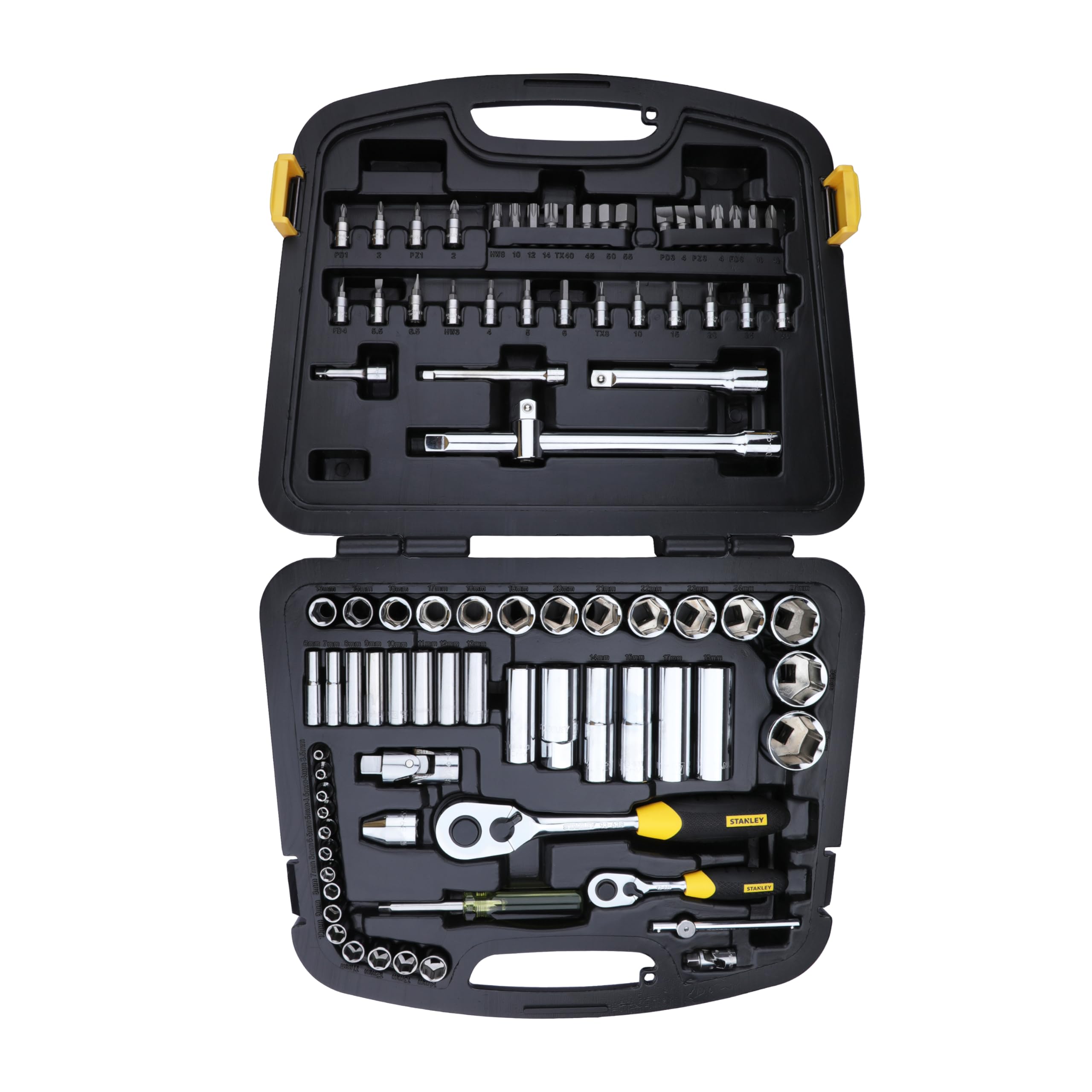 STANLEY 94-190 1/4 and 1/2 Square Drive 6 Point Metric Set- 86pcs (B00N1RW50C) Amazon Price History, Amazon Price Tracker