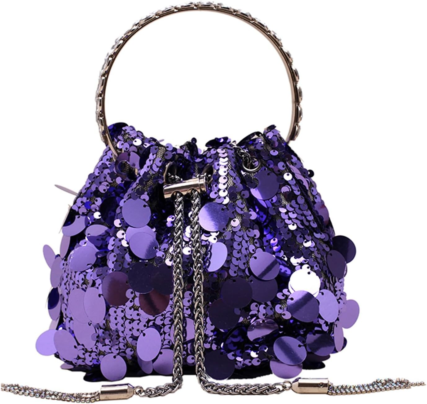 KARRESLY Evening Bag Bling Purse Shimmering Sequins Clutch Purses for Women Wedding Party Cocktail Prom Dinner