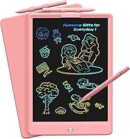 Vista 8 de Tableta de escritura LCD de 10 pulgadas, tablero de dibujo colorido para niños, tablero de dibujo, juguetes educativos de Navidad para niñas