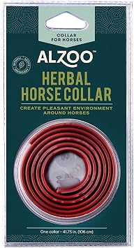 ALZOO Herbal Horse Collar, Waterproof, 30-Day of Well Being, 40.2 Inches