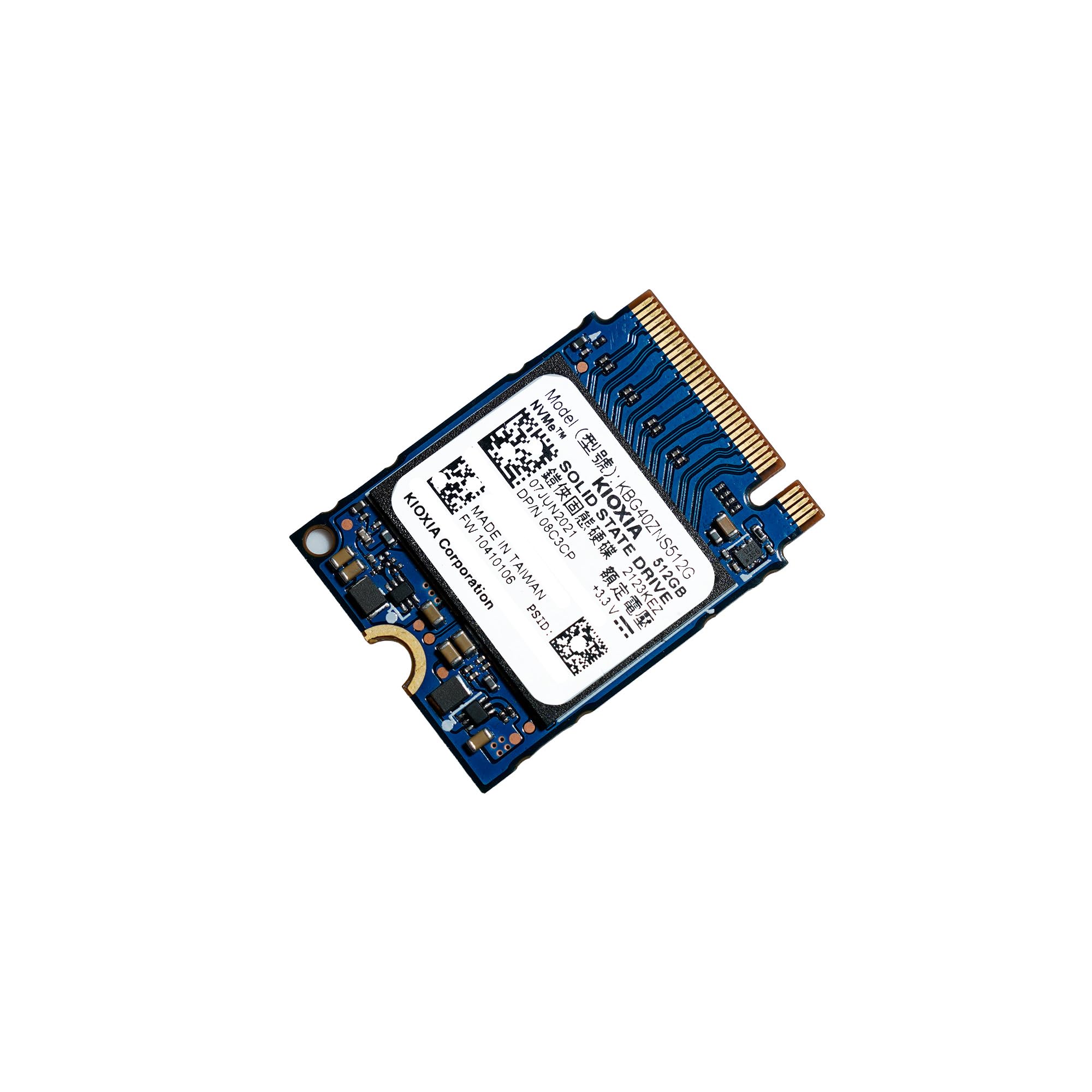 KIOXIA① M.2 SSD NVMe 512GB◆健康状態92% Amazon.com: KIOXIA SSD 512GB M.2 2230 30mm NVMe PCIe 4.0 Gen 4 x 4