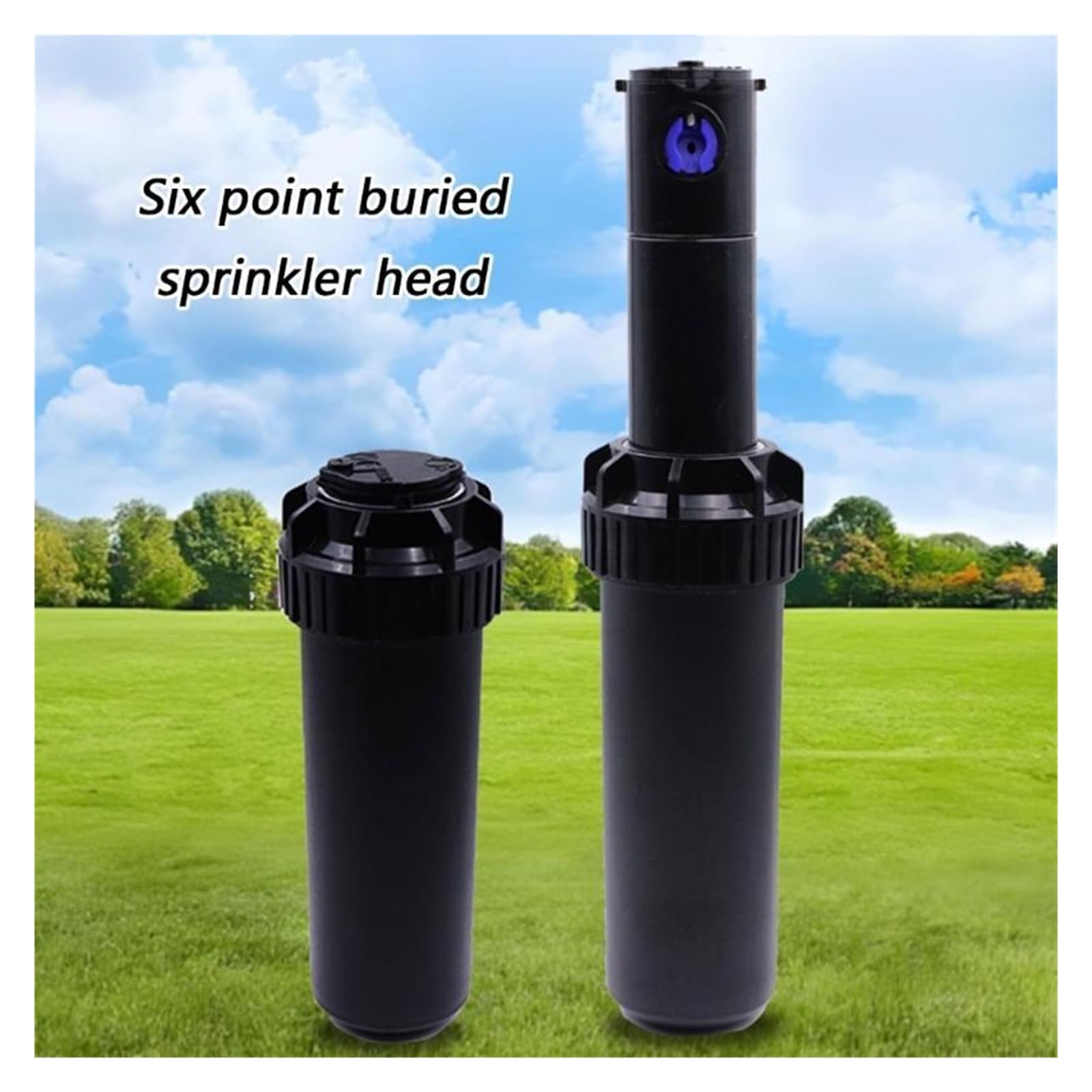 Getrieberotor-Sprinkler mit einstellbarer Geschwindigkeit | Kompatibel mit Sprühmuster for Rasensportplätze(5000 underground spr)