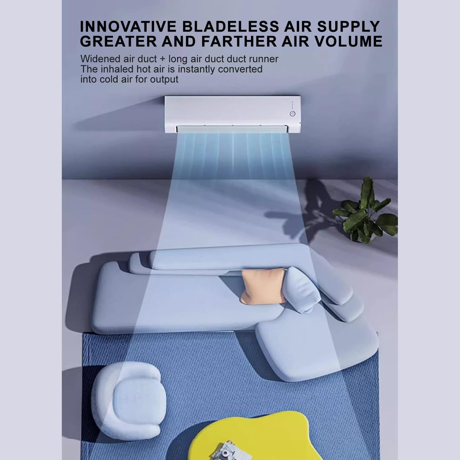 Ventilador del refrigerador de aire, con la luz del led, el batidor del motor silencioso, flujo de aire reversible, la iluminación regulable del control remoto, ahorro de energía para la oficina en ca