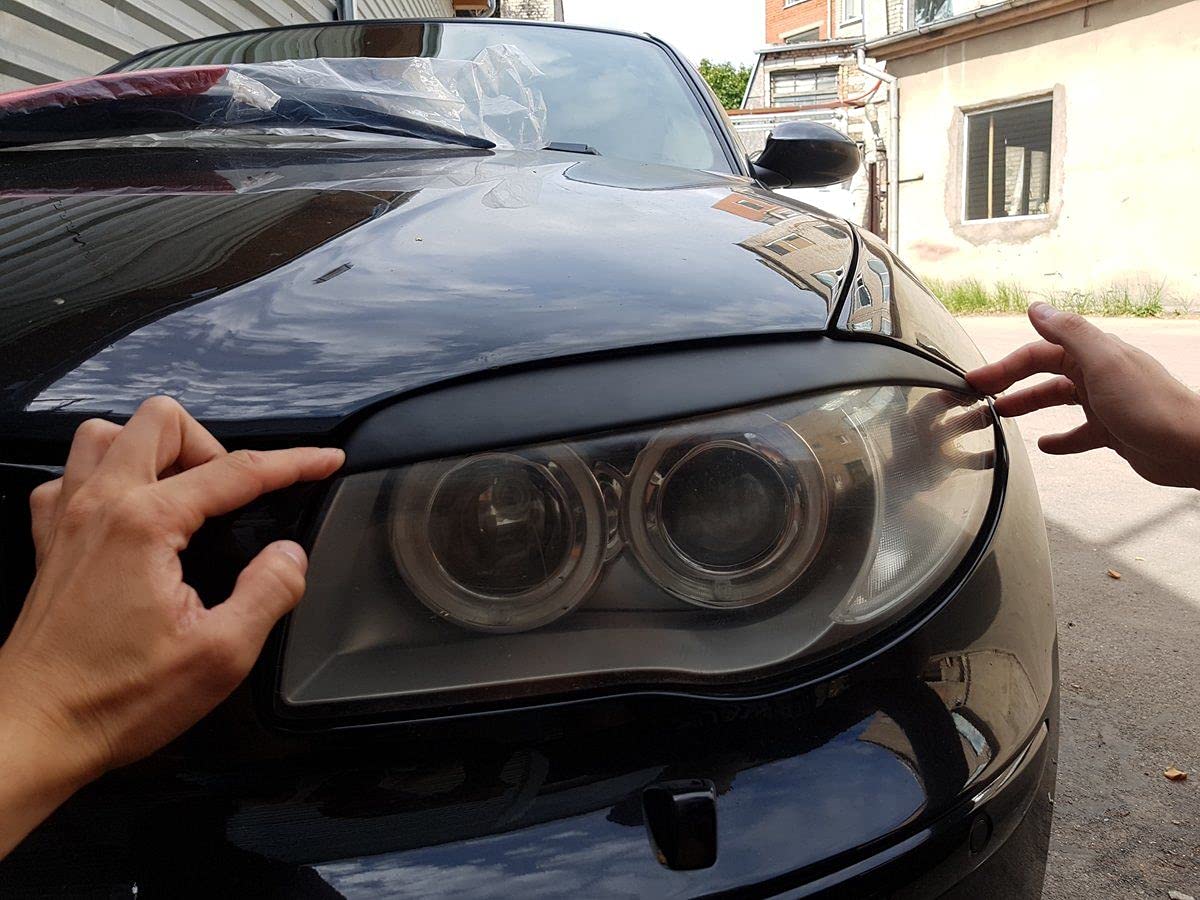 Brwi/osłony reflektorów/maska do BMW 1er E81 E82 E87 E88 Bj. 2004-2013