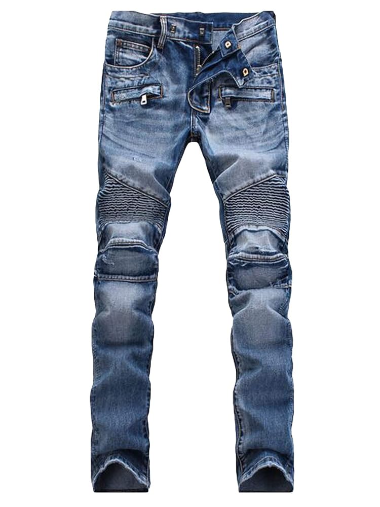 PUNCHLINE正規品★24AW★Heavy destroyed jeans PUNCHLINE】24FW☆ Heavy Destroyed Denim Pants (PUNCHLINE