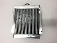 Vista 3 de Radiador de aleación de aluminio de 3 filas para DATSUN 1200 B110 A12/T 1970-1976 70 71 72 73 74 75 76 MT reemplazo compatible del mercado