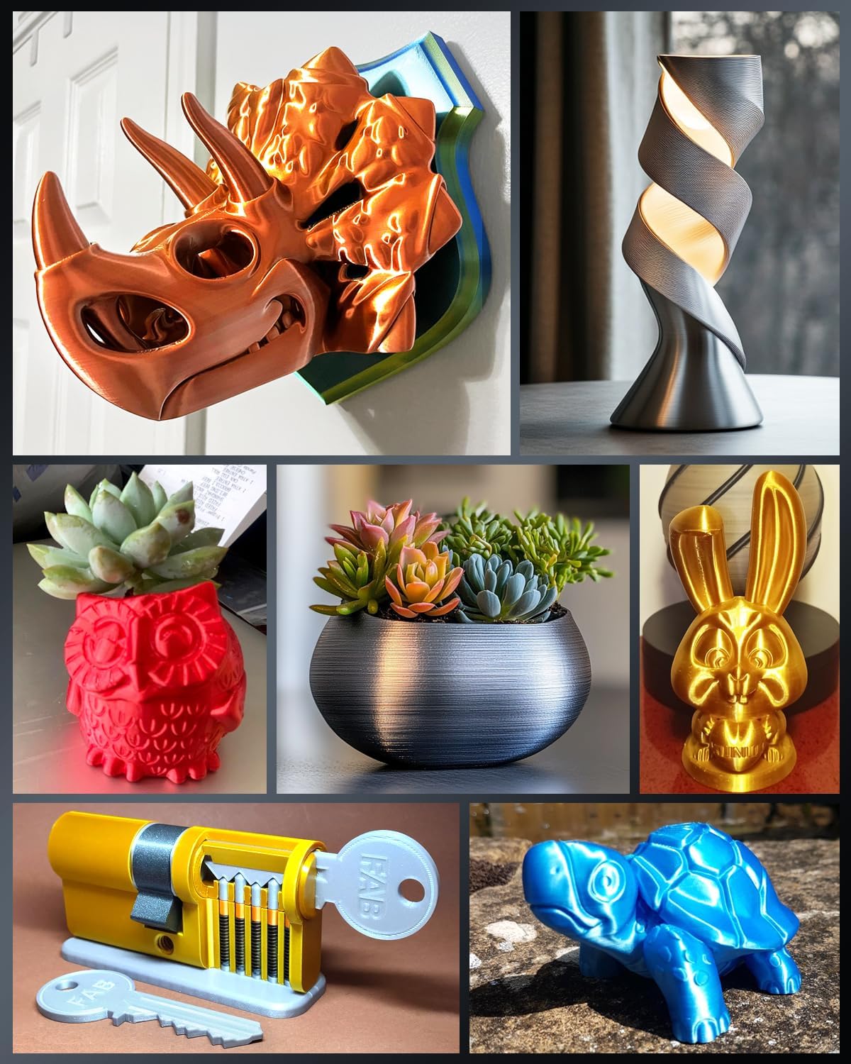 SUNLU 3D Printer Silk Filament,Shiny Silk PLA Filament 1.75mm, Smooth Silky Surface, Great Easy to Print for 3D Printers, Dimensional Accuracy +/- 0.02mm, Silk Silver 1KG - Image 9