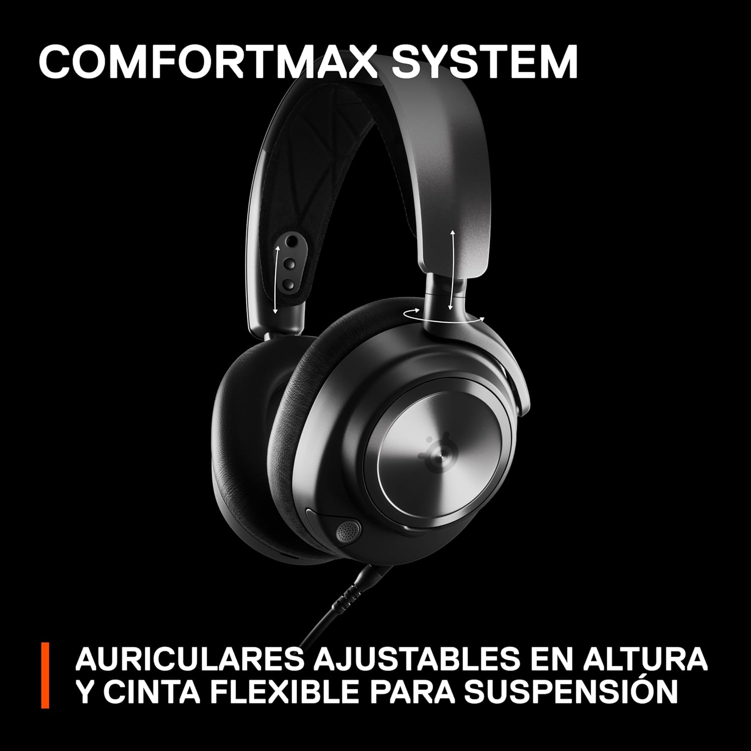 New SteelSeries Arctis Nova Pro for Xbox Multi-System Gaming Headset - Premium Hi-Fi Drivers - Hi-Res Audio - 360° Spatial - GameDAC Gen 2 - Quad-DAC - ClearCast Gen 2 Mic - Xbox, PC, PS5/PS4, Switch - Image 3