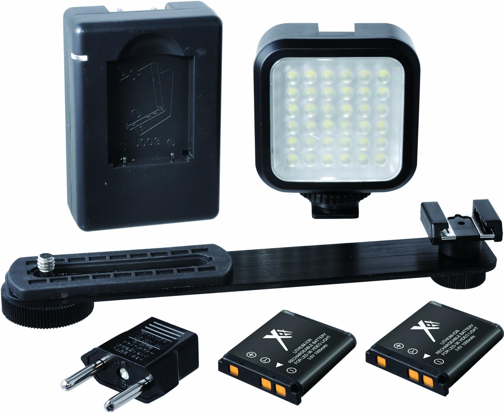 Xit XTLEDKIT Mini Portable LED Light Kit (Black)