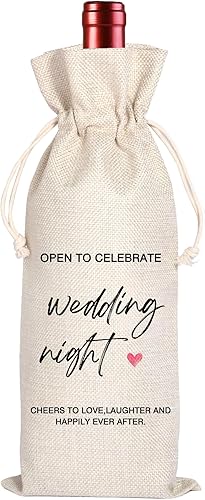 Bolsa de vino de matrimonio  Regalos de boda Bolsa de vino  Bolsa de vino de compromiso  Regalos de fiesta de compromiso  Regalo de despedida de