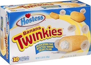Hostess, "The Sweetest Comeback in History", Various Styles and Flavors, 10 Count,13.58oz Box (Pack of 3) (Banana Creme fi...