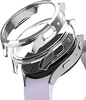 Vista 13 de Ringke Funda delgada [material antiamarilleo/paquete de 2] compatible con Samsung Galaxy Watch 6 (1.732 pulgadas), ligera, resistente, funda